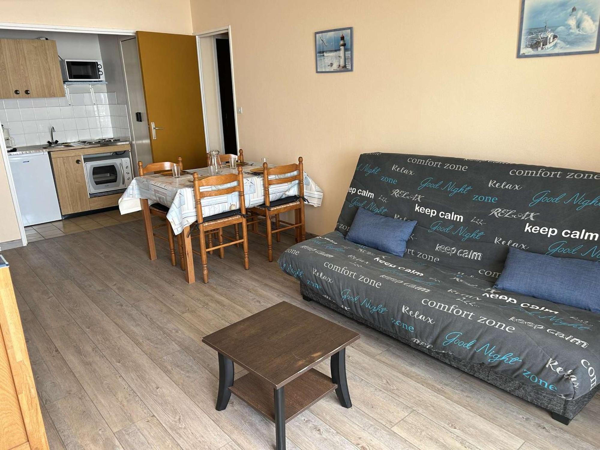 Appartement 2 Pieces Avec Balcon Et Parking A Saint-Gilles-Croix-De-Vie - Fr-1-224-39 외부 사진